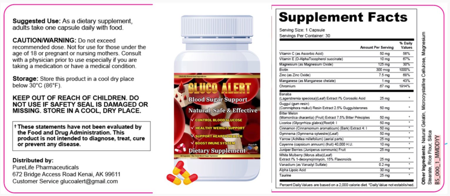 gluco alerts ingredients